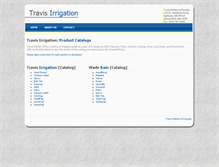 Tablet Screenshot of irrigation.travispattern.com